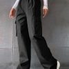 Women AAHWAN Trousers & Capris | Buy Aahwan Women Loose Fit High Rise Cotton Cargo Trousers - Apparel For Women