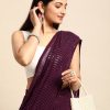 Women HERE&NOW Sarees | Buy Here&Now Embellished Sequinned Ready To Wear Saree - Apparel For Women