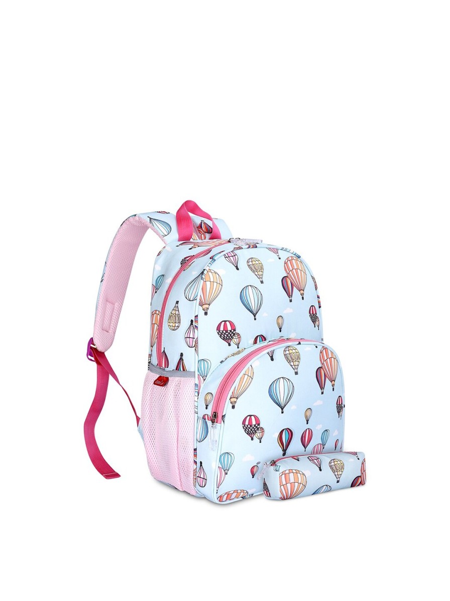 Kids THE CLOWNFISH Bags & Backpacks | Buy The Clownfish Kids Graphic Printed Backpack With Pouch - Accessories For Unisex Kids