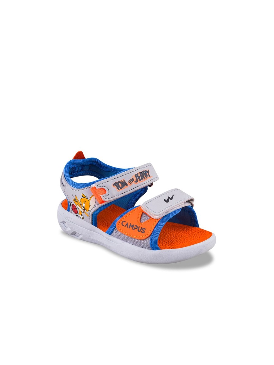 Kids Campus Sandals | Buy Campus Kids Tom & Jerry Printed Sports Sandals - Footwear For Unisex Kids