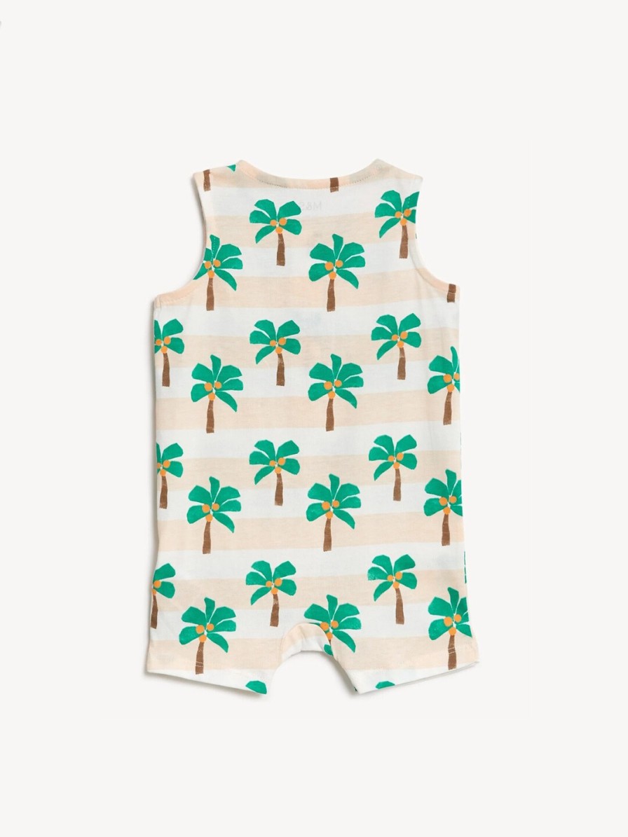 Kids Marks & Spencer Rompers & Sleepsuits | Buy Marks & Spencer Boys Printed Pure Cotton Romper - Apparel For Boys