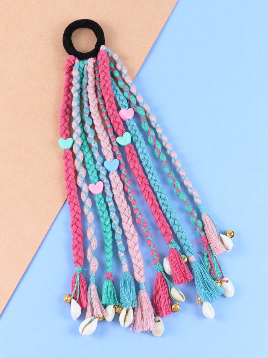 Kids Asthetika Kids Jewellery & Hair Accessory | Buy Asthetika Kids Girls Beaded Ponytail Holders - Accessories For Girls