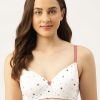 Women Leading Lady Bra | Buy Leading Lady White & Grey Abstract Bra Lightly Padded - Apparel For Women