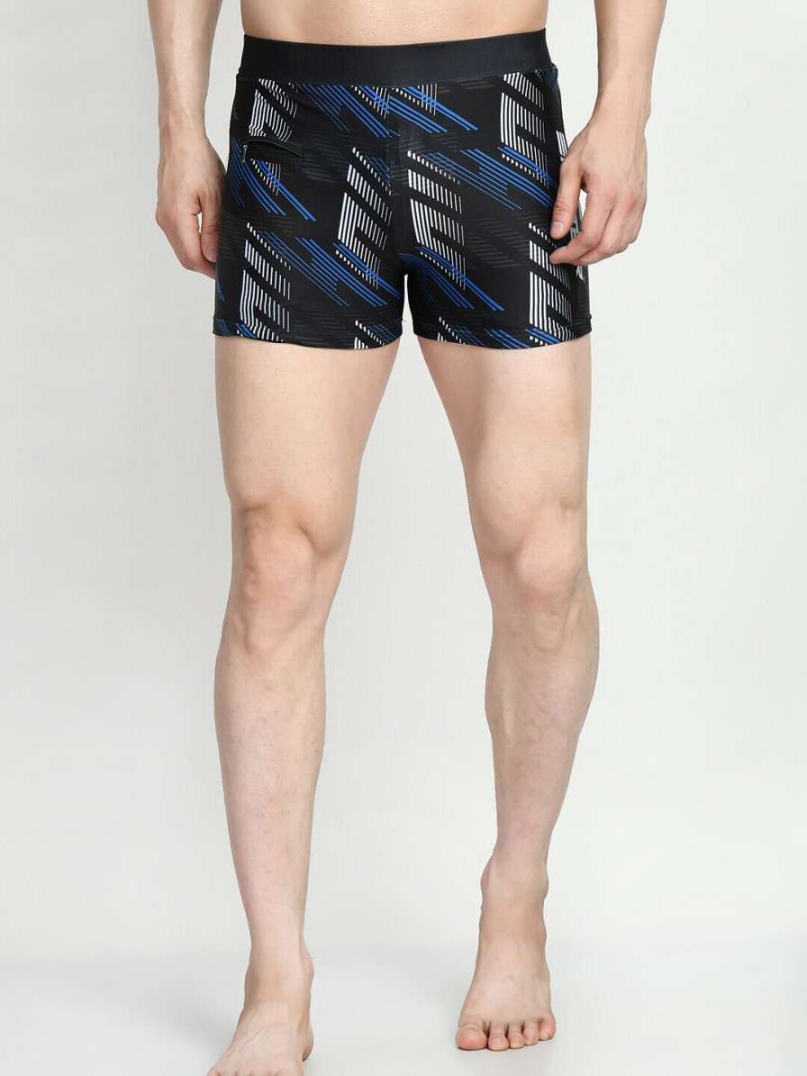 Men Lebami Swimwear | Buy Lebami Men Printed Swim Shorts - Apparel For Men