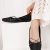 Women DressBerry Flats | Buy Dressberry Black Embellished Pointed Toe Ballerinas - Footwear For Women