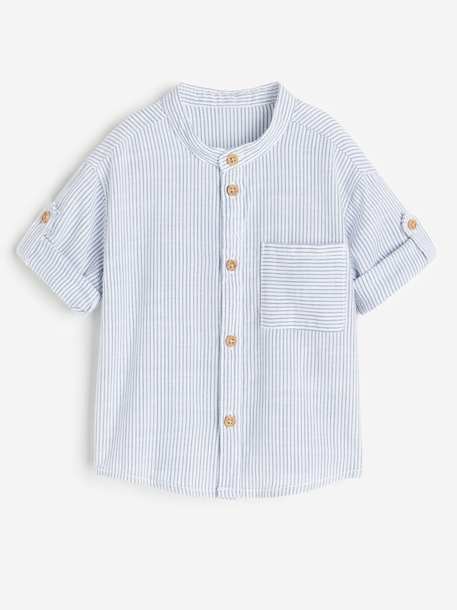 Kids H&M Shirts | Buy H&M Boys Grandad Cotton Shirt - Apparel For Boys