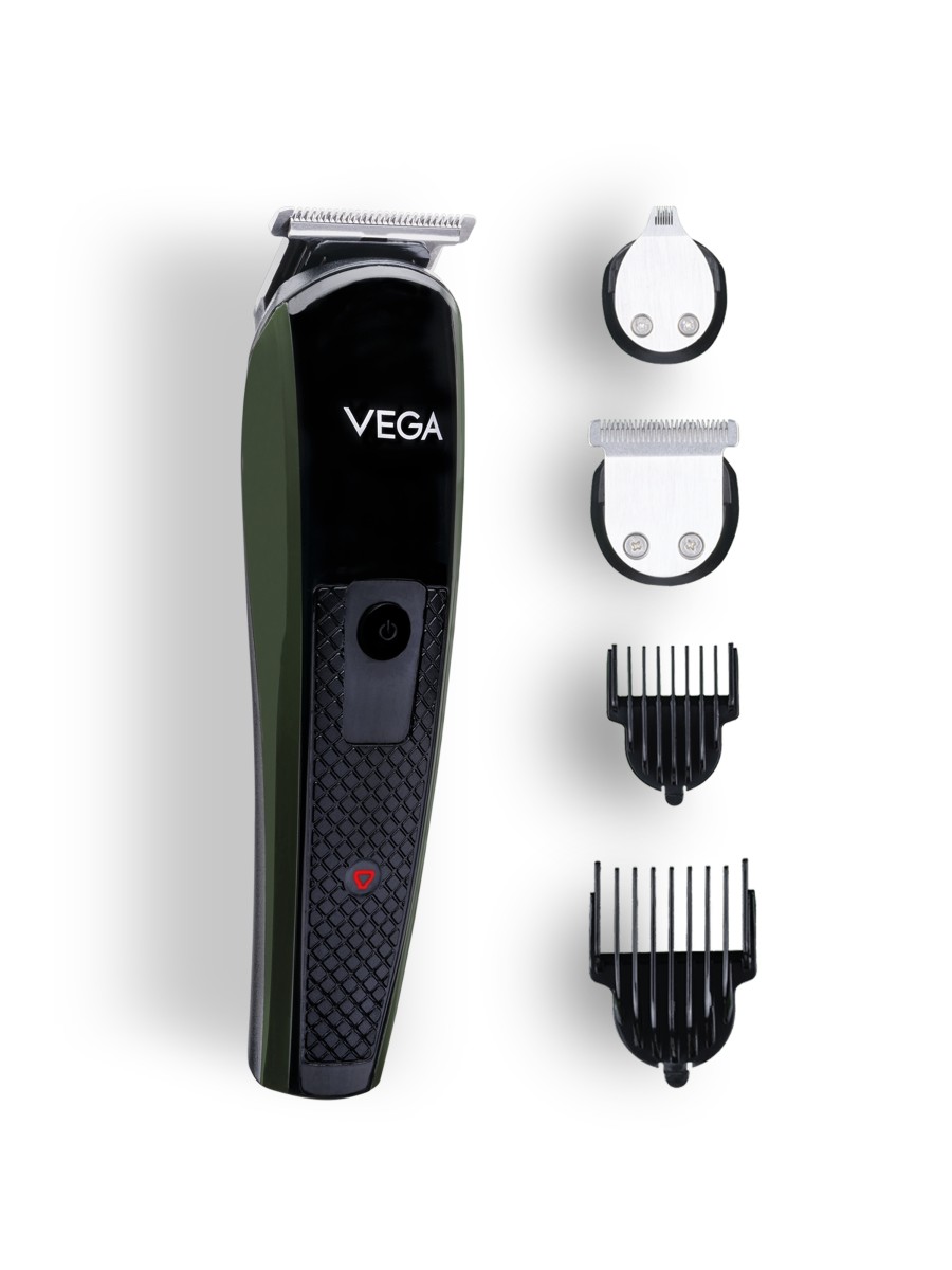 Men VEGA Trimmers | Buy Vega Men Trimmer With Design & T Blade Vhth 35 Black - Personal Care For Men