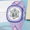 Kids Spiky Watches | Buy Spiky Kids Water Resistance Digital Multi Function Automatic Watch Spkeva15_C4_Pur - Accessories For Unisex Kids