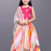 Women BAESD Lehenga Cholis | Buy Baesd Girls Embroidered Ready To Wear Lehenga & Blouse With Dupatta - Apparel For Girls