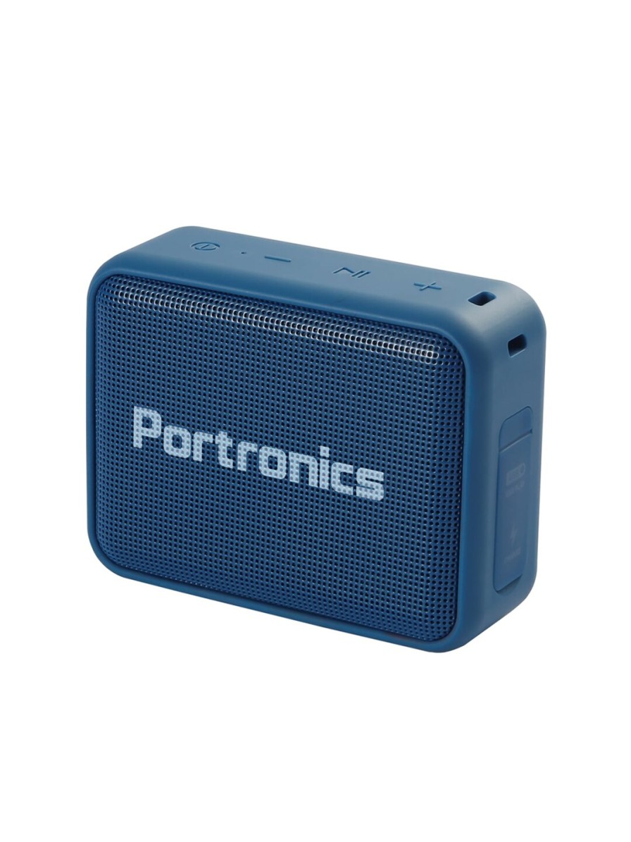 Men Portronics Speakers | Buy Portronics Blue Dynamo 5W Portable Bluetooth Speaker - Accessories For Unisex