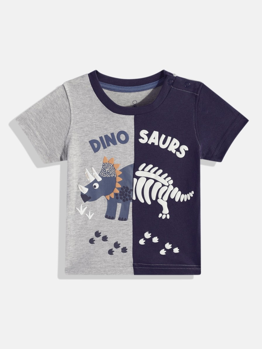 Kids mothercare Mothercare | Buy Mothercare Boys Dinosaur Printed Pure Cotton T Shirt - Apparel For Boys