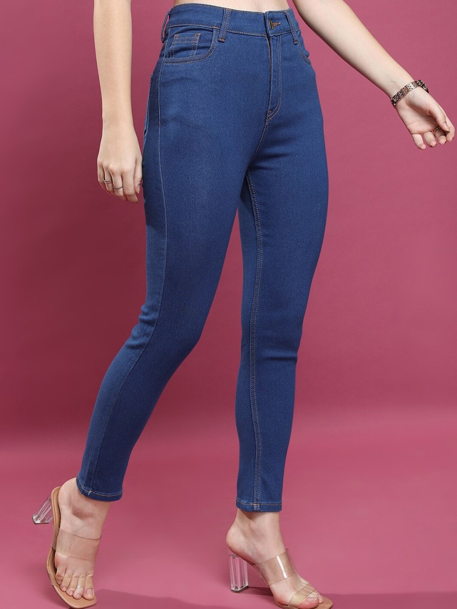 Women KETCH Jeans | Buy Ketch Women Skinny Fit Clean Look Stretchable Jeans - Apparel For Women