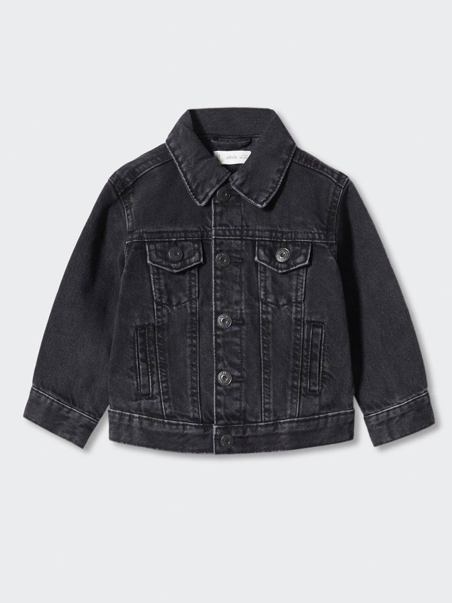 Kids Mango Kids Jacket, Sweater & Sweatshirts | Buy Mango Kids Boys Pure Cotton Denim Jacket - Apparel For Boys