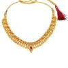 Women CANDERE A KALYAN JEWELLERS COMPANY Fine Jewellery | Buy Candere A Kalyan Jewellers Company Gold Plated 22Kt Choker Necklace - Accessories For Women