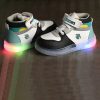 Kids BIRDE Casual Shoes | Buy Birde Boys Colourblocked Led Lightweight Mid Top Sneakers - Footwear For Boys