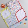 Kids BUMZEE Infant Care | Buy Bumzee Boys Infant Pack Of 2 Red & Yellow Printed Swaddle Wrapper - Accessories For Boys