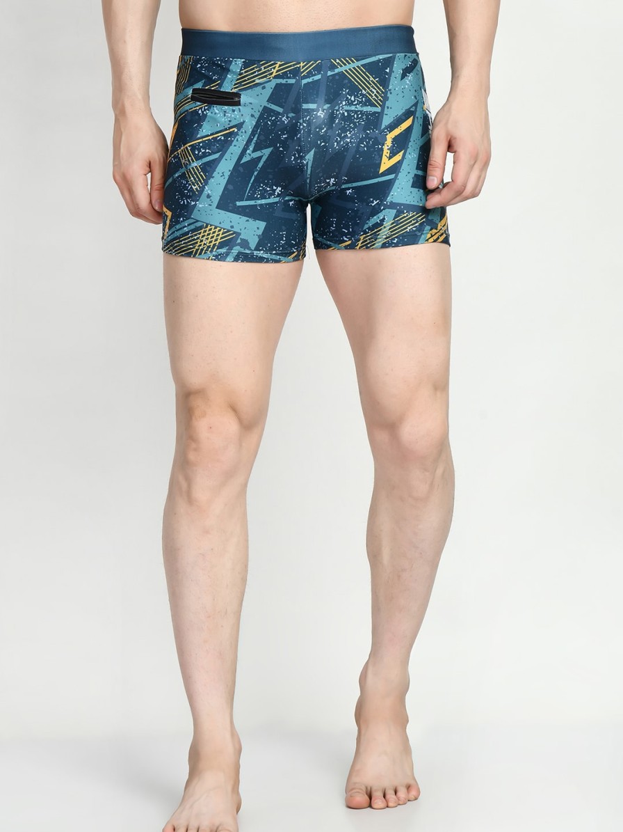 Men Lebami Swimwear | Buy Lebami Men Printed Swim Shorts - Apparel For Men