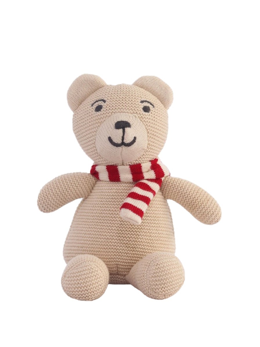 Kids Pluchi Soft Toys | Buy Pluchi Kids Baby Bear With Scarf Cotton Soft Toy - Toys And Games For Unisex Kids