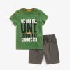 Kids mothercare Mothercare | Buy Mothercare Boys Typography Printed T Shirt With Shorts - Apparel For Boys