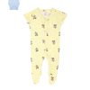 Kids Allen Solly Junior Rompers & Sleepsuits | Buy Allen Solly Junior Boys Set Of 2 Yellow & Blue Printed Pure Cotton Sleepsuit - Apparel For Boys