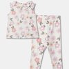 Kids R&B Clothing Sets | Buy R&B Girls Floral Printed Top With Trousers - Apparel For Girls