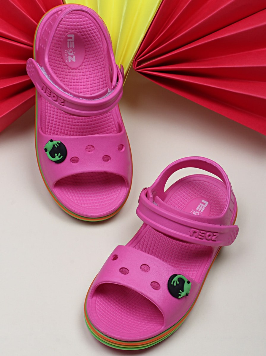 Kids NEOZ Sandals | Buy Neoz Kids Embellished Velcro Closure Comfort Sandals - Footwear For Unisex Kids