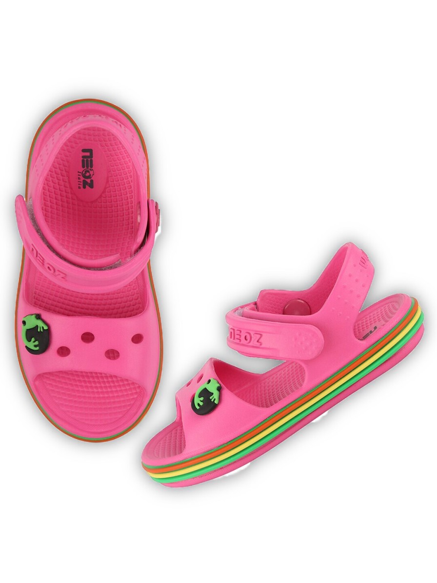 Kids NEOZ Sandals | Buy Neoz Kids Embellished Velcro Closure Comfort Sandals - Footwear For Unisex Kids