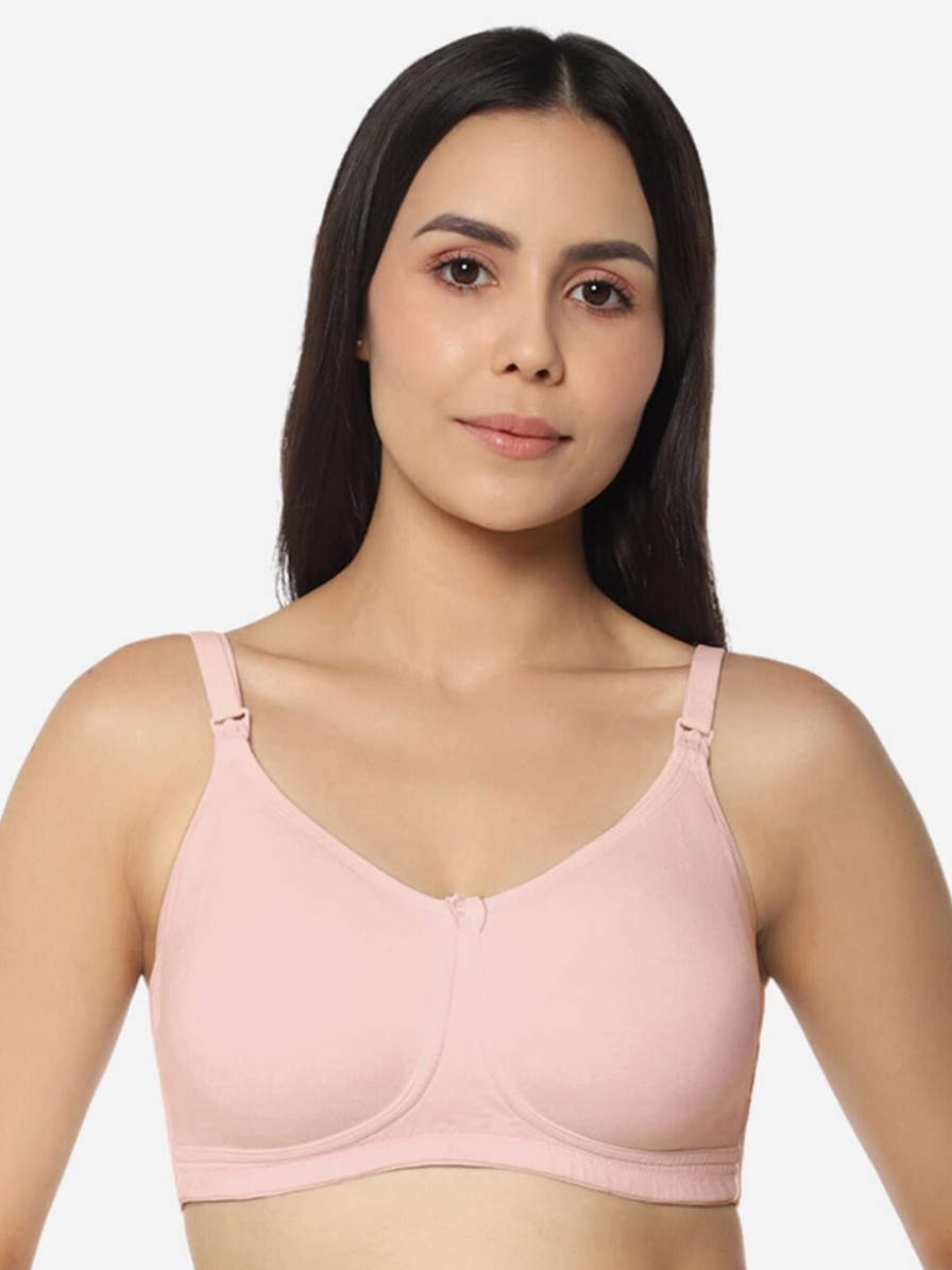 Women Amante Bra | Buy Amante Solid Non Padded Wirefree Nursing Bra Bra94801 - Apparel For Women