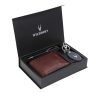 Men WildHorn Accessory Gift Sets | Buy Wildhorn Men Brown & Blue Rfid Protected Genuine Leather Wallet & Pen Accessory Gift Set - Accessories For Men