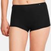 Women JocWholesale Briefs | Buy Jockey Women Black Solid Boy Shorts Briefs Ss04 0105 - Apparel For Women