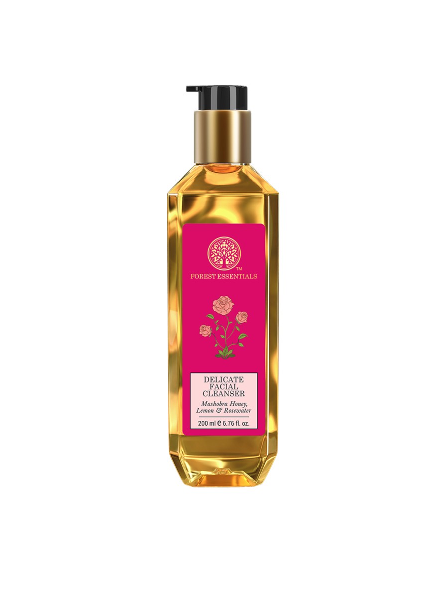 Women Forest Essentials Premium Beauty | Buy Forest Essentials Delicate Facial Cleanser With Mashobra Honey, Lemon & Rosewater 200Ml - Personal Care For Unisex