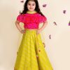 Women pspeaches Lehenga Cholis | Buy Pspeaches Girls Printed Ready To Wear Lehenga & Blouse With Dupatta - Apparel For Girls