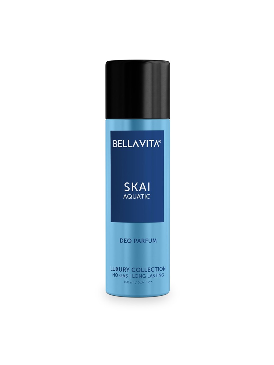 Men Bella Vita Organic Deodorants | Buy Bella Vita Organic Men Skai Aquatic Long Lasting Body Parfum 150 Ml - Personal Care For Men