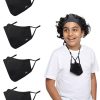 Kids MASQ Masks & Protective Gears | Buy Masq Kids 4 Pcs 4 Ply Cotton Outdoor Masks - Accessories For Unisex Kids