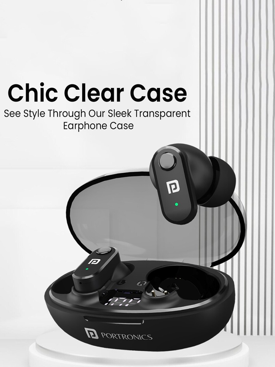 Men Portronics Headphones | Buy Portronics Wireless Tws Earbuds - Accessories For Unisex