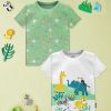 Kids Nauti Nati Tshirts & Tops | Buy Nauti Nati Boys Pack Of 2 Graphic Printed Cotton T Shirts - Apparel For Boys