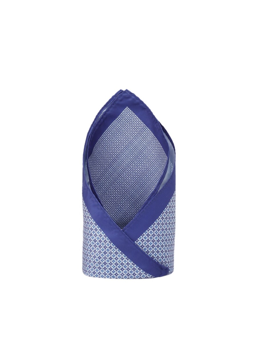 Men Allen Solly Accessory Gift Sets | Buy Allen Solly Blue Printed Pocket Square - Accessories For Men