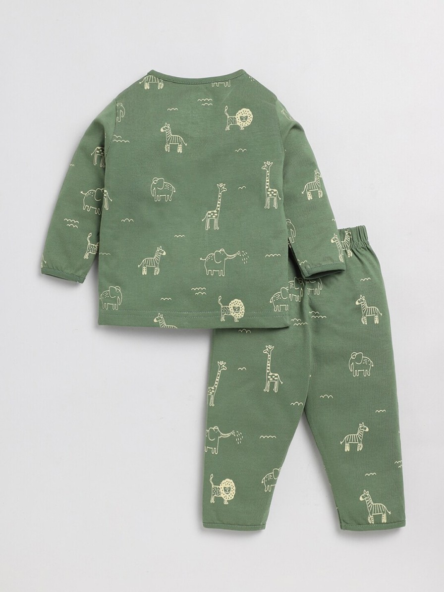 Kids Clt.s Nightwear & Loungewear | Buy Clt.S Kids Graphic Printed Night Suit - Apparel For Unisex Kids