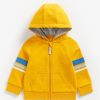 Kids mothercare Mothercare | Buy Mothercare Boys Yellow Pure Cotton Patch Detail Hooded Sweatshirt - Apparel For Boys