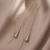 Women EL REGALO Earrings | Buy El Regalo Gold Plated Teardrop Shaped Drop Earrings - Accessories For Women