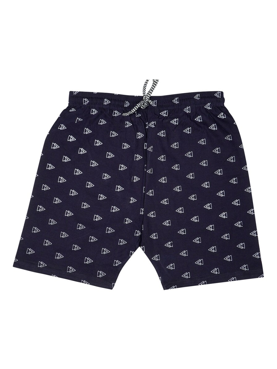 Kids BAESD Shorts | Buy Baesd Boys Pack Of 3 Geometric Printed Pure Cotton Shorts - Apparel For Boys