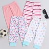 Kids BUMZEE Nightwear & Loungewear | Buy Bumzee Infants Girls Pack Of 4 Mid Rise Pure Cotton Joggers - Apparel For Girls