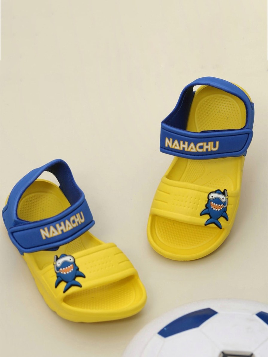 Kids Yellow Bee Sandals | Buy Yellow Bee Boys Printed Comfort Sandals - Footwear For Boys