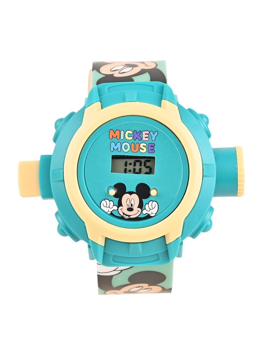 Kids Disney Watches | Buy Disney Boys Micky Mouse Blue Printed Dial & Straps Digital Multi Function Projector Watch - Accessories For Boys