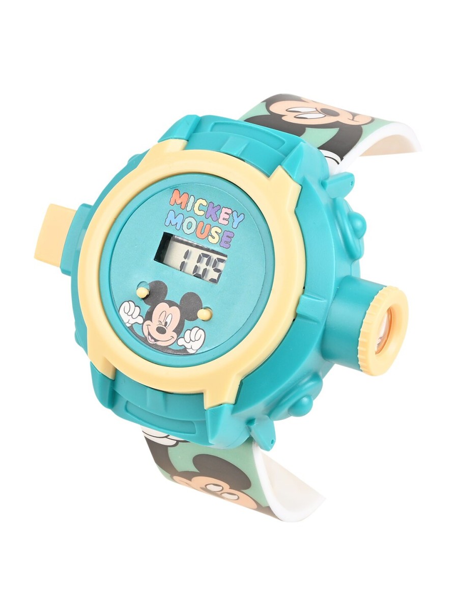 Kids Disney Watches | Buy Disney Boys Micky Mouse Blue Printed Dial & Straps Digital Multi Function Projector Watch - Accessories For Boys