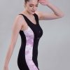 Women Keepfit Swimwear | Buy Keepfit Sleeveless Abstract Printed Swim Legsuit With Full Coverage - Apparel For Women