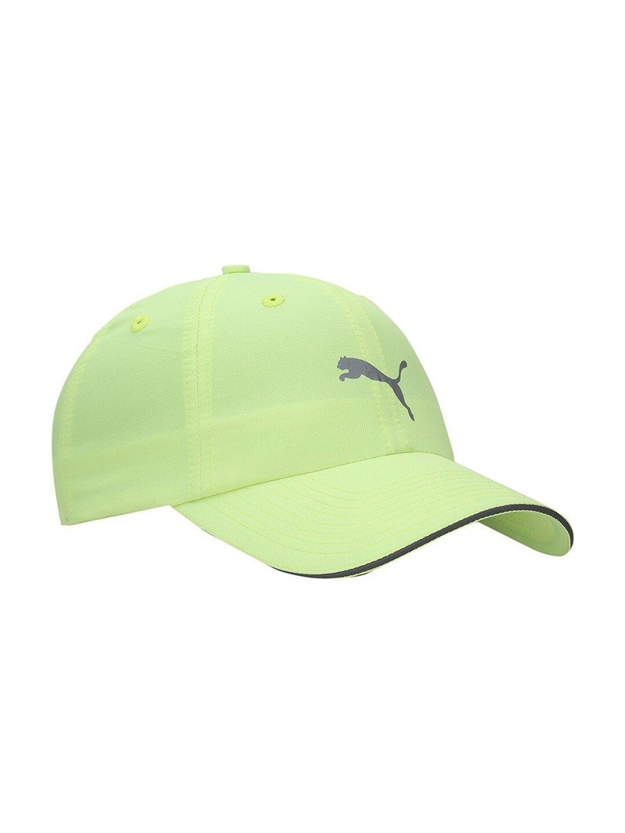 Men Puma Caps & Hats | Buy Puma Unisex Yellow Printed Baseball Cap - Accessories For Unisex