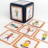 Kids My House Teacher Learning & Development | Buy My House Teacher Kids Yoga Action Cards With A Huge Dice - Toys And Games For Unisex Kids