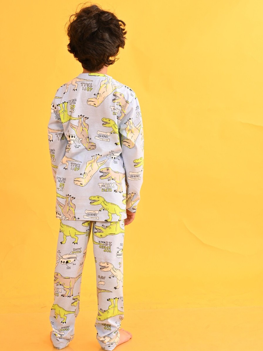 Kids Anthrilo Nightwear & Loungewear | Buy Anthrilo Boys Conversational Printed Night Suit - Apparel For Boys