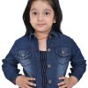 Kids BAESD Jacket, Sweater & Sweatshirts | Buy Baesd Girls Washed Crop Denim Jacket - Apparel For Girls